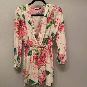 Honey Punch floral dress